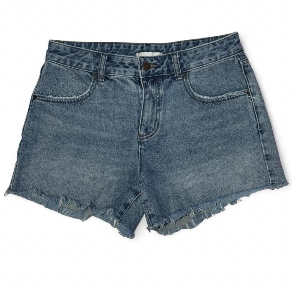BDG Distressed A Line Denim Shorts Women’s Size 27 High Rise Casual Jeans Shorts